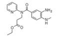 3-[(3-氨基-4-甲基氨基苯甲酰)吡啶-2-基氨基]丙酸
